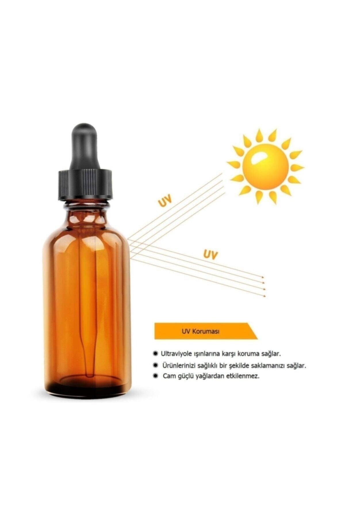 Plasma Dropper Amber Bottle 30 ml 6 pcs