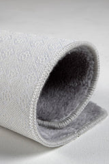 Plush Smoked Bathroom Carpet 2 Pcs Set Washable Non-Slip Post Plush - Swordslife