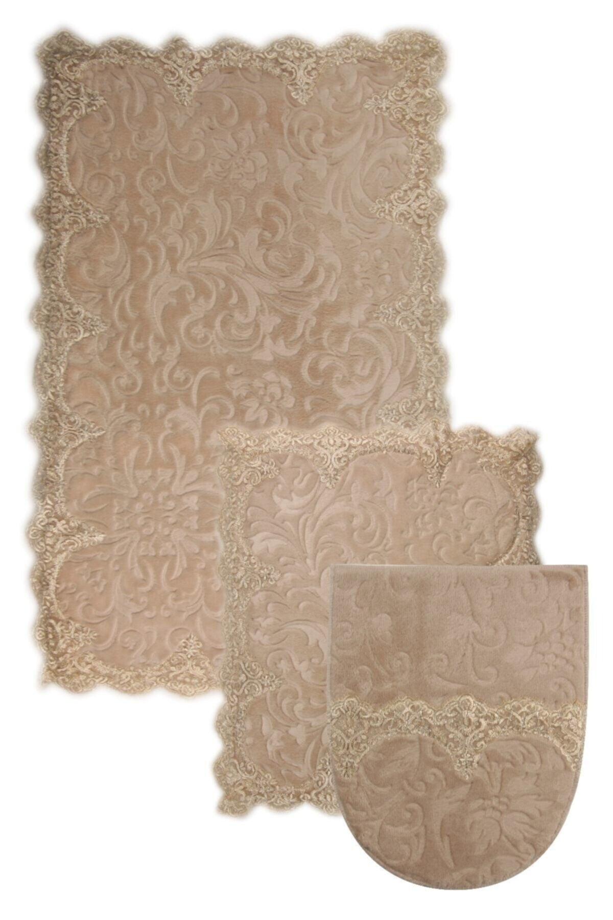 Plush Lux Cornered Cappuccino 3 Piece Lacy Closet Set - Swordslife