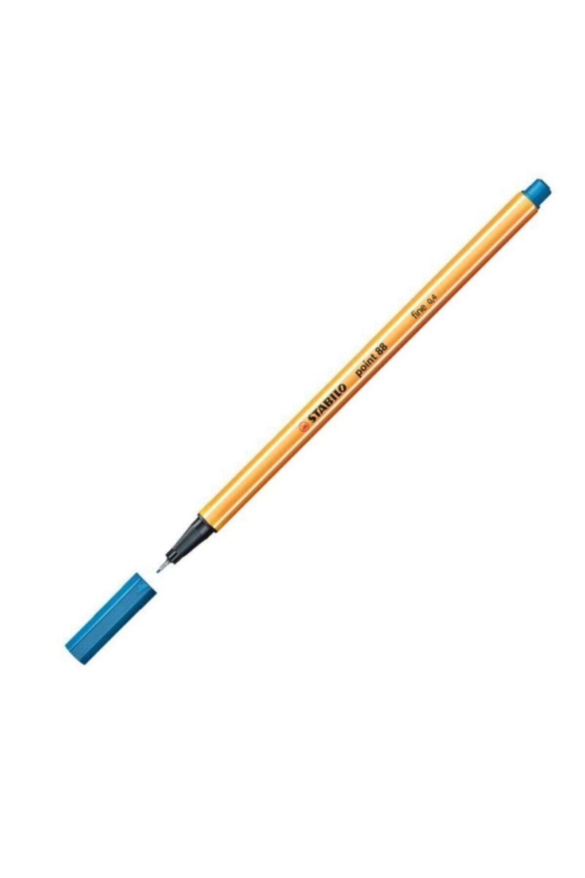 Point 88 Fine Tip Pen 0.4 Mm Light Blue