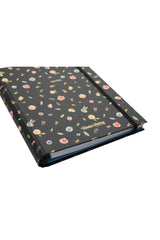 Polka Florals Hidden Spiral Notebook 17x24 Cm