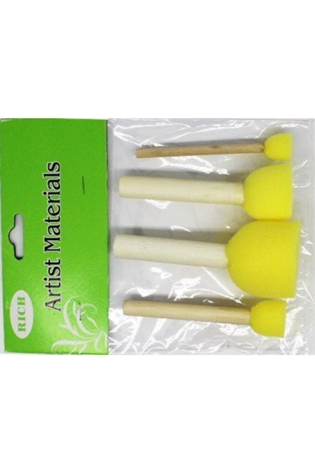 Pon Pom Brush Set of 4