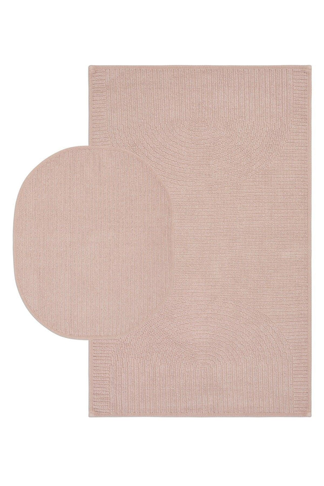 Portal Natural Cotton 2 Piece Bathroom Rug Set - Swordslife