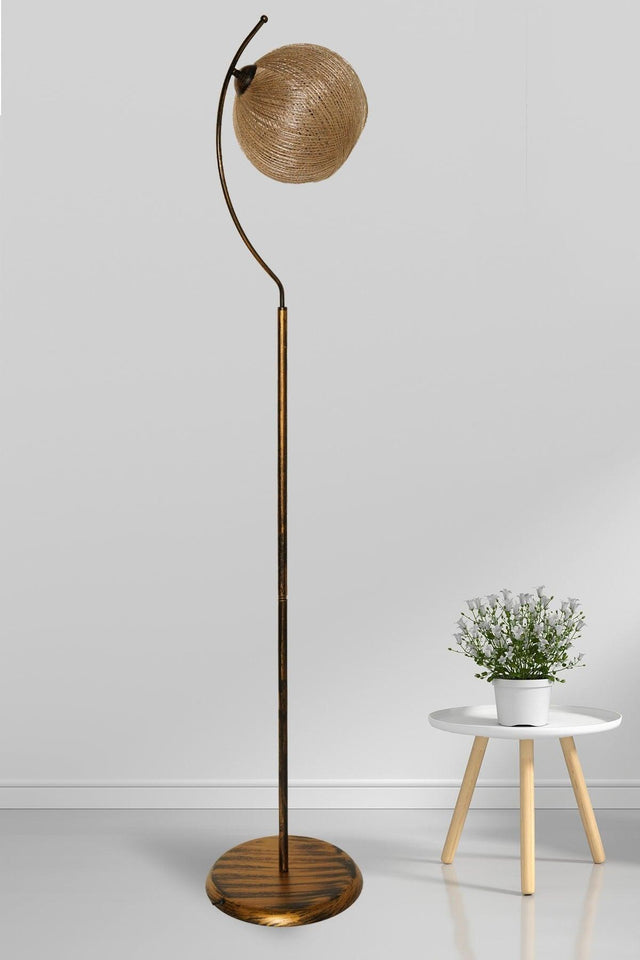 Povimento Floor Lamp Gold Lmbd-62 - Swordslife