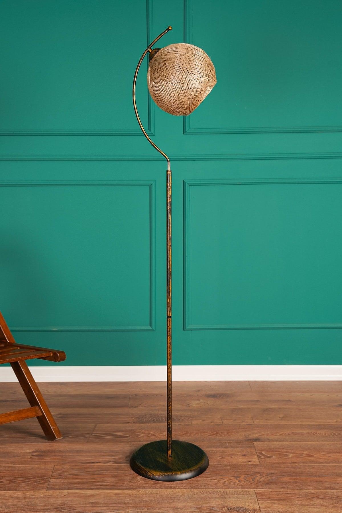 Povimento Floor Lamp Gold Lmbd-62 - Swordslife