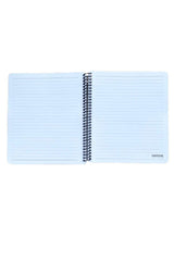 Spiral Lined Notebook With Pp Cover Blue