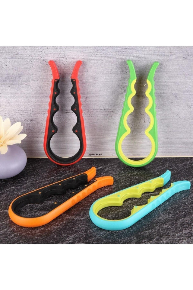 Practical Jar Lid Opener / 4 Node 8 Level Bottle Lid Opener Silicone Non-Slip - Swordslife