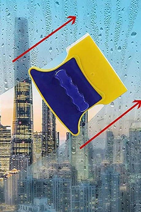 Practical Magnetic Double-Sided Glass Wiping Glass Cleaning Spare Sponge Gift - Swordslife