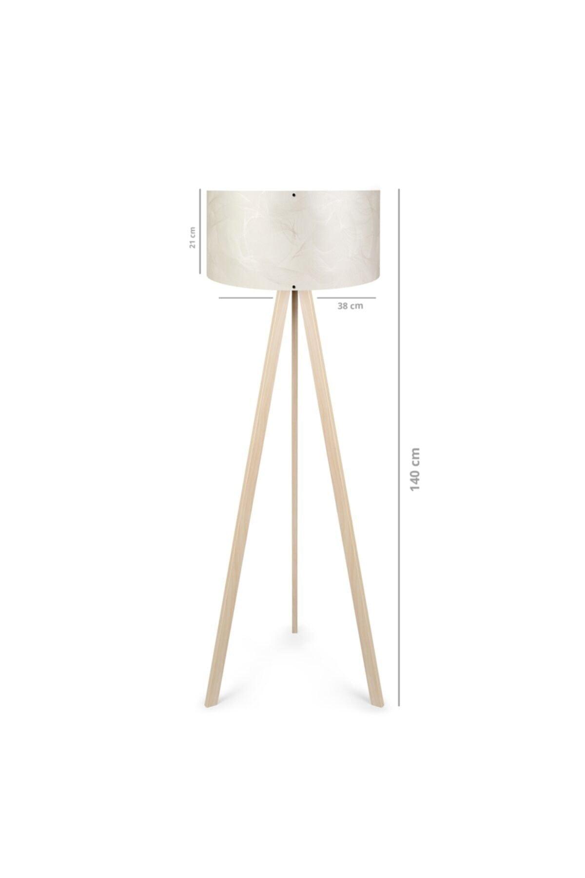 Practical Wooden Tripod Floor Lamp Aag-1806 - Swordslife