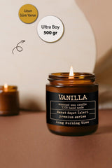 Premium Ultra Size, Long Burning Time, Scented Coffee & Amber Jar - Swordslife