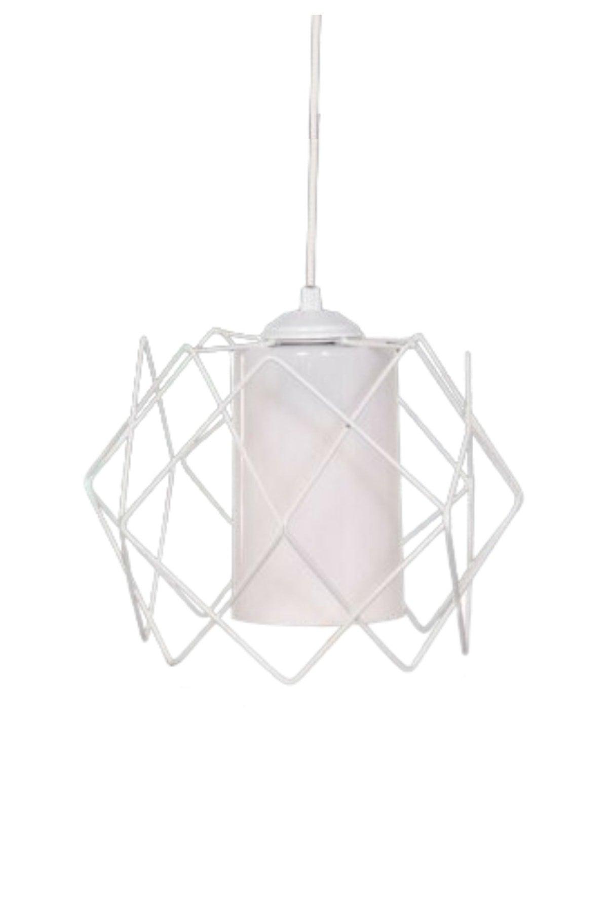 Prism White Mica White Pendant Chandelier - Swordslife