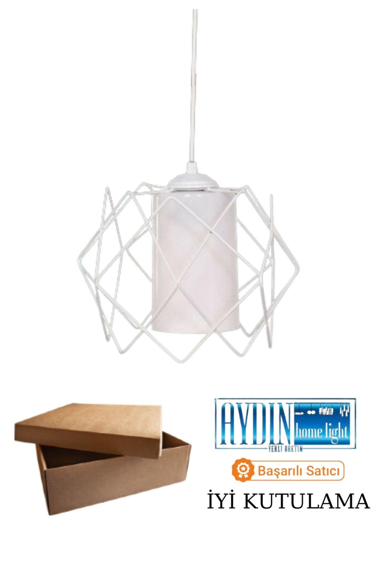 Prism White Mica White Pendant Chandelier - Swordslife