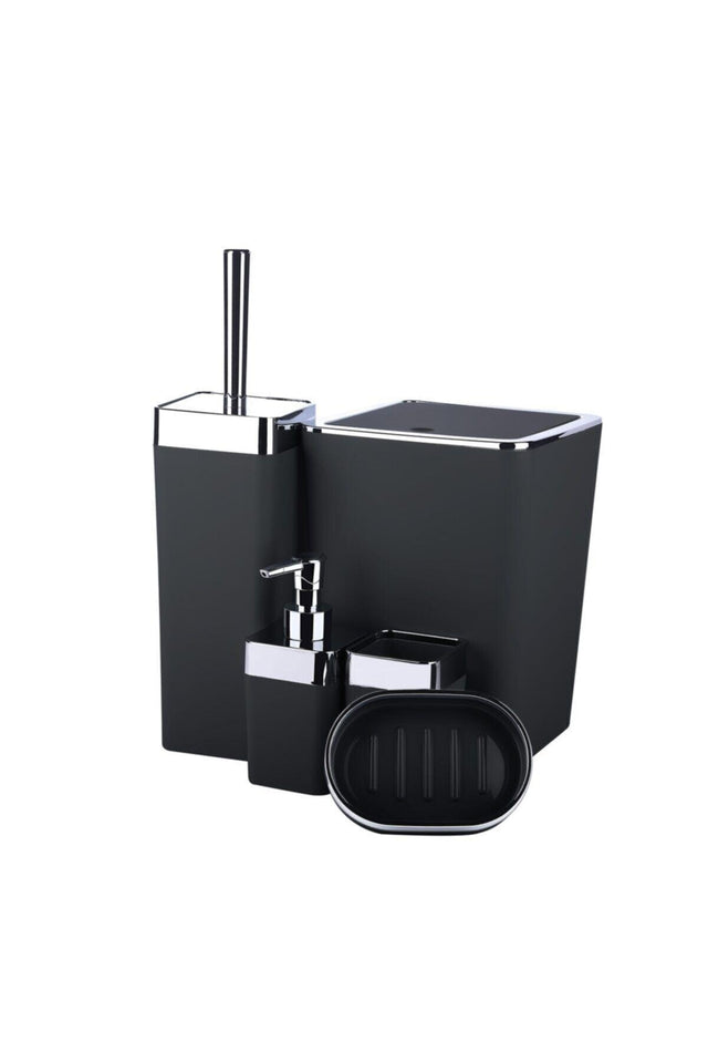 Priwex Bathroom Set Black - Swordslife