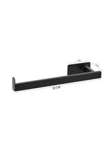 Profil Schwarz Metal Solo Roll Handtuch -m4 - Swordslife