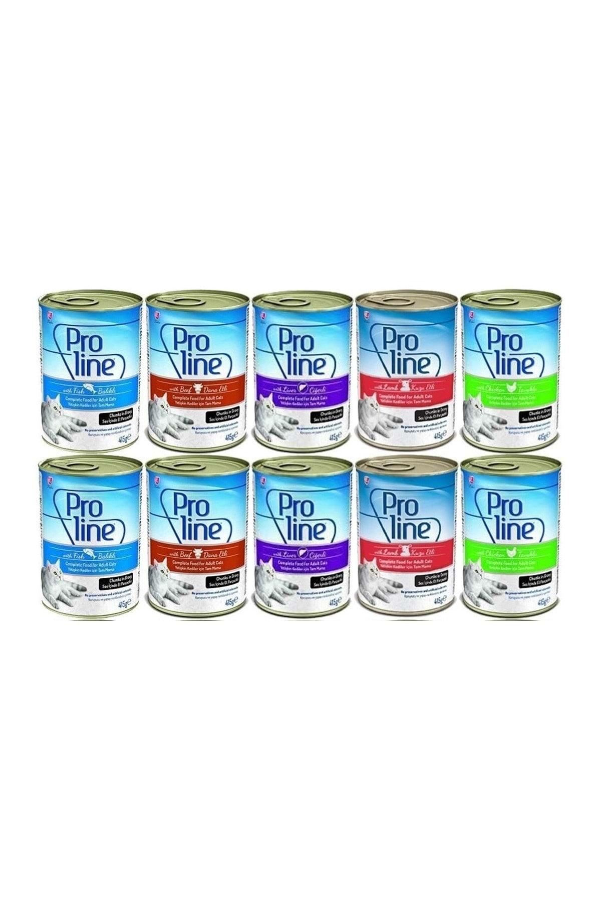 Proline Mixed Canned Cat Food 415 Gr X