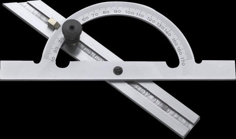 PROMAT Protractor Arc D.250mm Rail L. 500mm - Swordslife