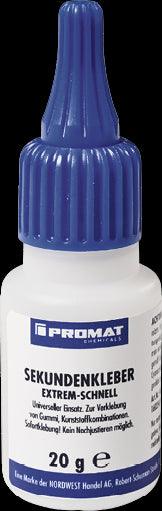 PROMAT Superglue - Extreme Fast / 50g - Swordslife