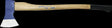 PROMAT wooden ax 2000g / body length: 900 - Swordslife