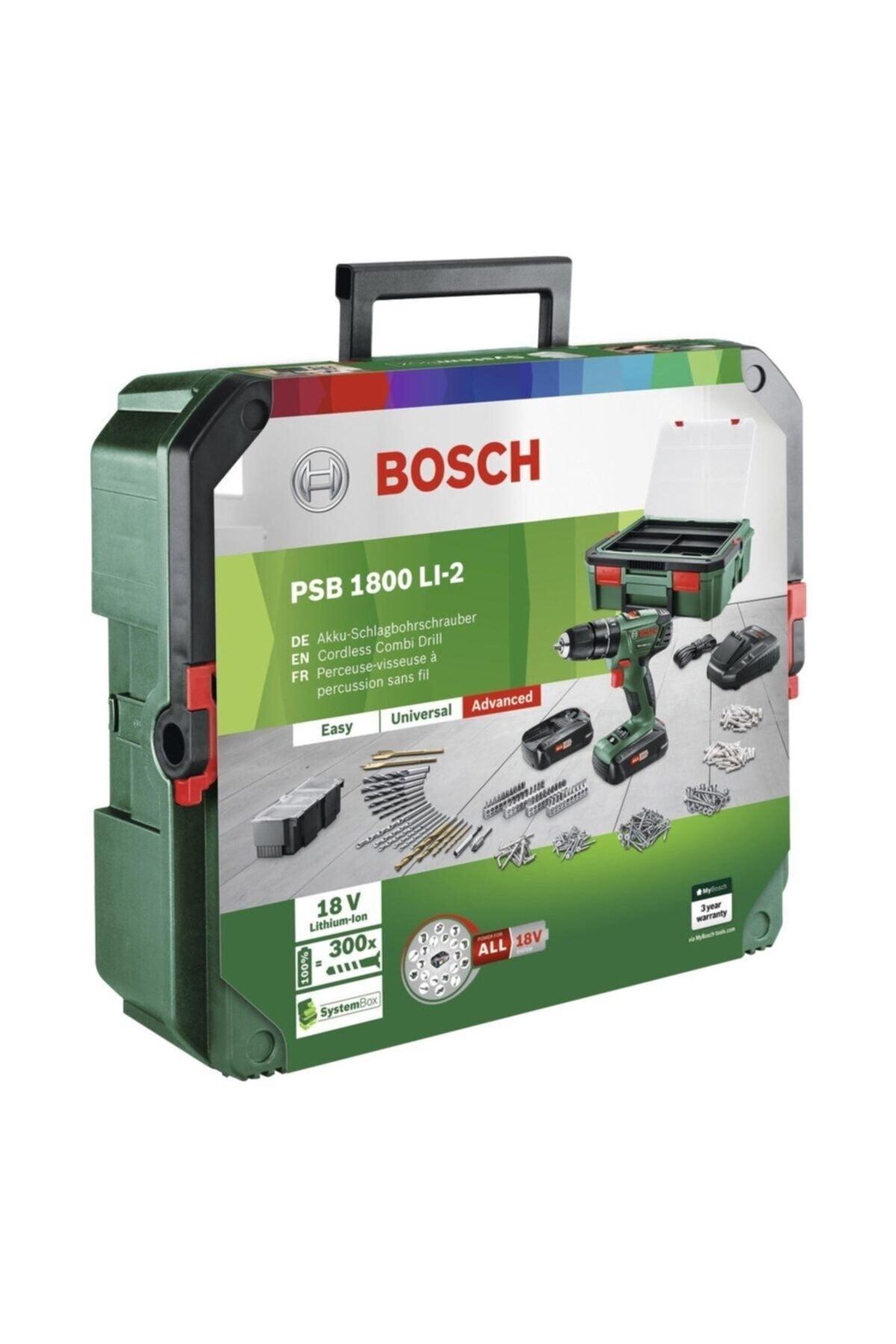 PSB 1800 LI-2 Akku-Bohrschrauber SystemBox