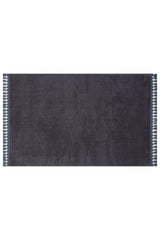 Puffy Bath Mat 2 Li Fringed Washable Anthracite - Swordslife