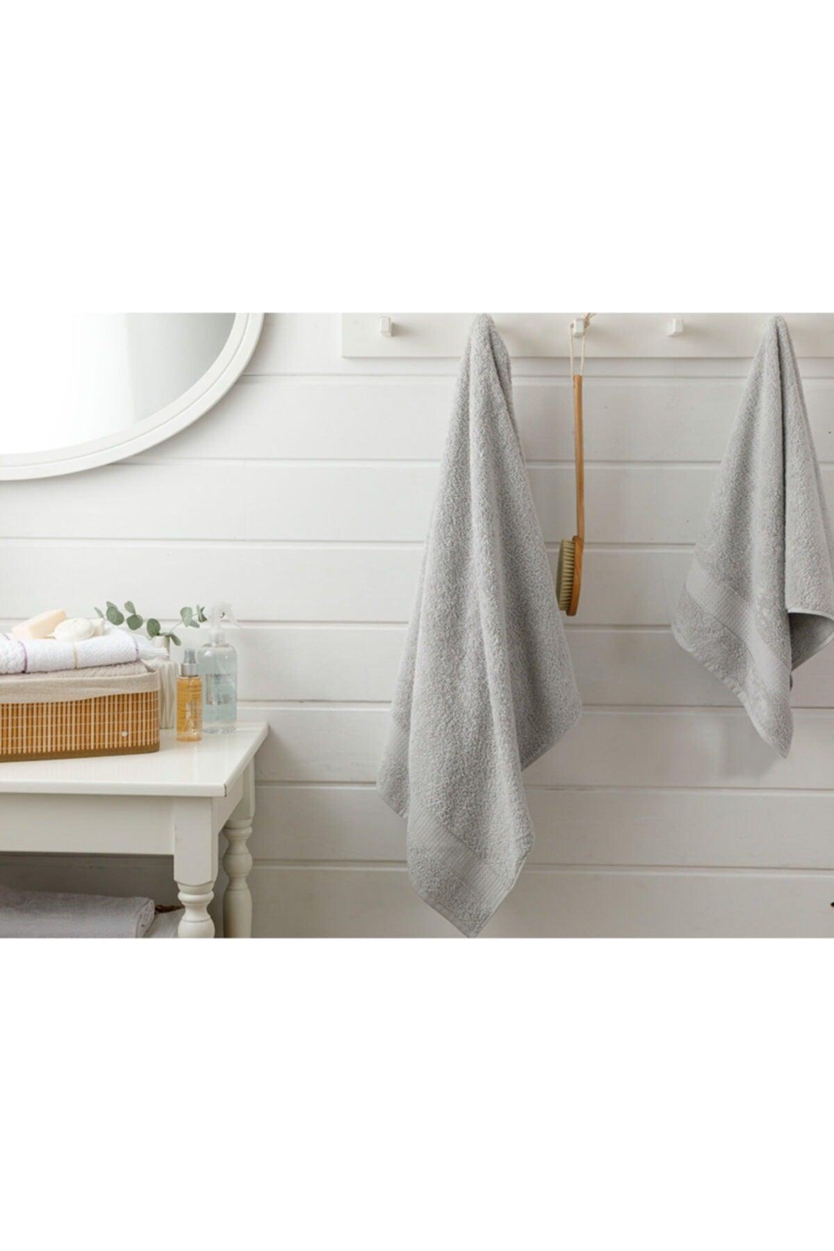 Pure Basic Bath Towel 70x140 Cm Gray