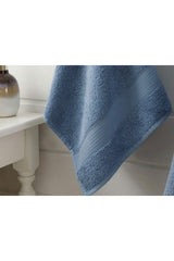 Pure Basic Face Towel 50X90 Cm Dark Blue - Swordslife