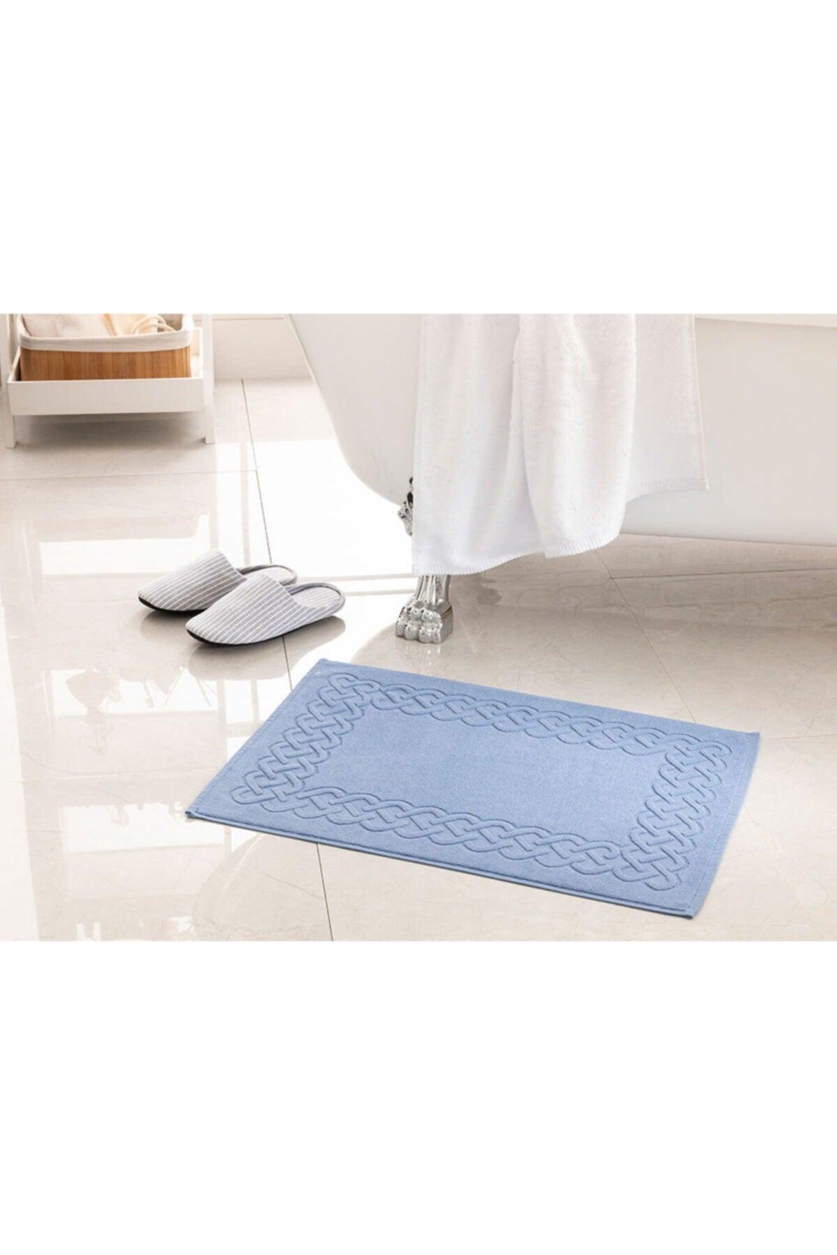 Pure Basic Foot Towel 50X70 Cm Dark Blue