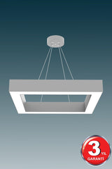 Quattro (Grey Case, Daylight) Led Modern Led Chandelier - Swordslife