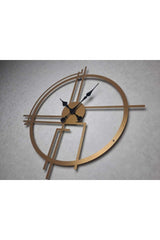 Querencia Metal Gold - Gold Wall Clock 1.5 Mm Thickness 60x60 Cm - Swordslife