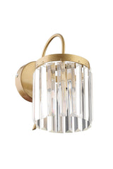 Rachel Tumbled Crystal Stone Wall Lamp for Bedroom-Bedhead-Living Room Sconce - Swordslife