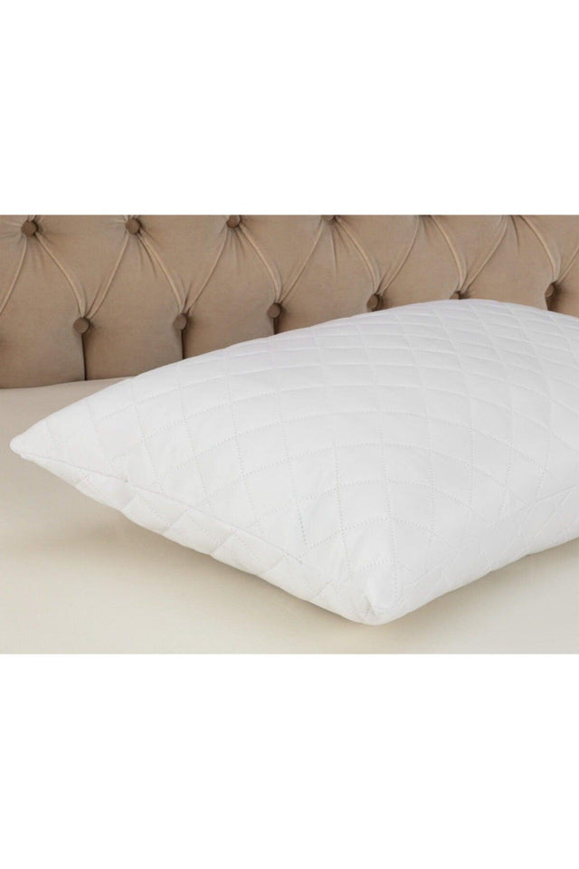 Raison Quilted Pillow Cover White - Swordslife