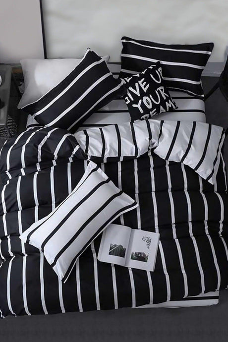 Ranforce Double Double Sided Duvet Cover Set Line - Swordslife