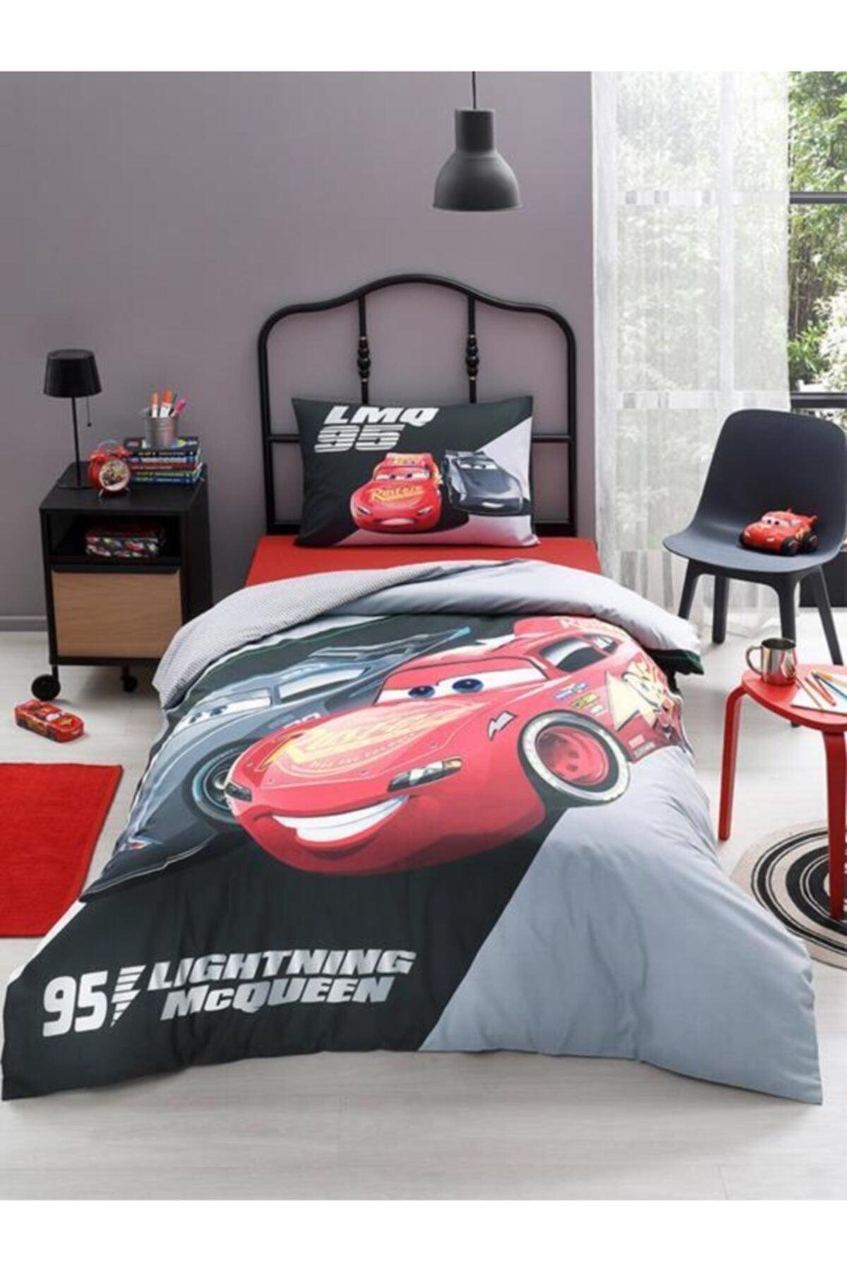 Ranforce Duvet Cover Set Disney Licensed Cars Lmq95 Gray - Swordslife