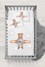 Ranforce Series Baby Duvet Cover Set - Pilot Teddy Bear - Swordslife