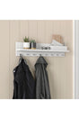 Rani P1 Modern Wall Hanger Coat Rack Hanger White Cloakroom M1 - Swordslife