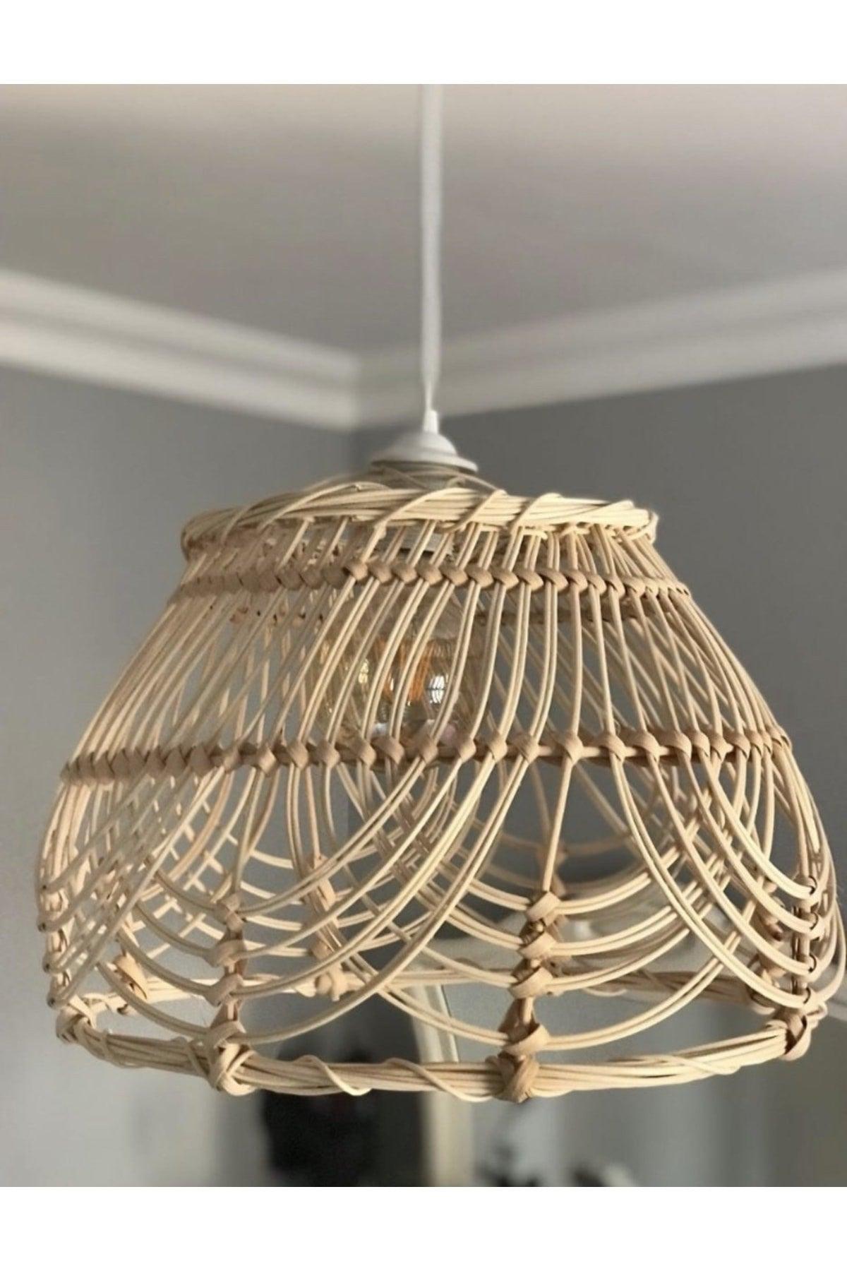 Rattan-wicker Chandelier Special Edition (holder Not Included) - Swordslife