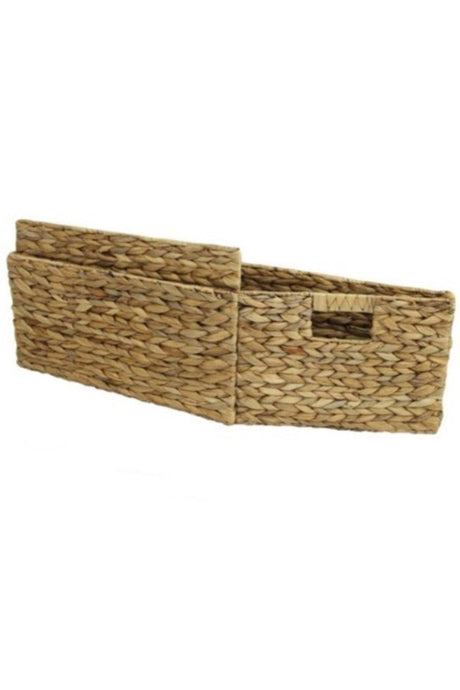 Rectangle Folding Wicker Basket Organizer 44x30x22 Cm - Swordslife