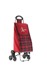 Red M-107 Lux Üçteker Market Trolley