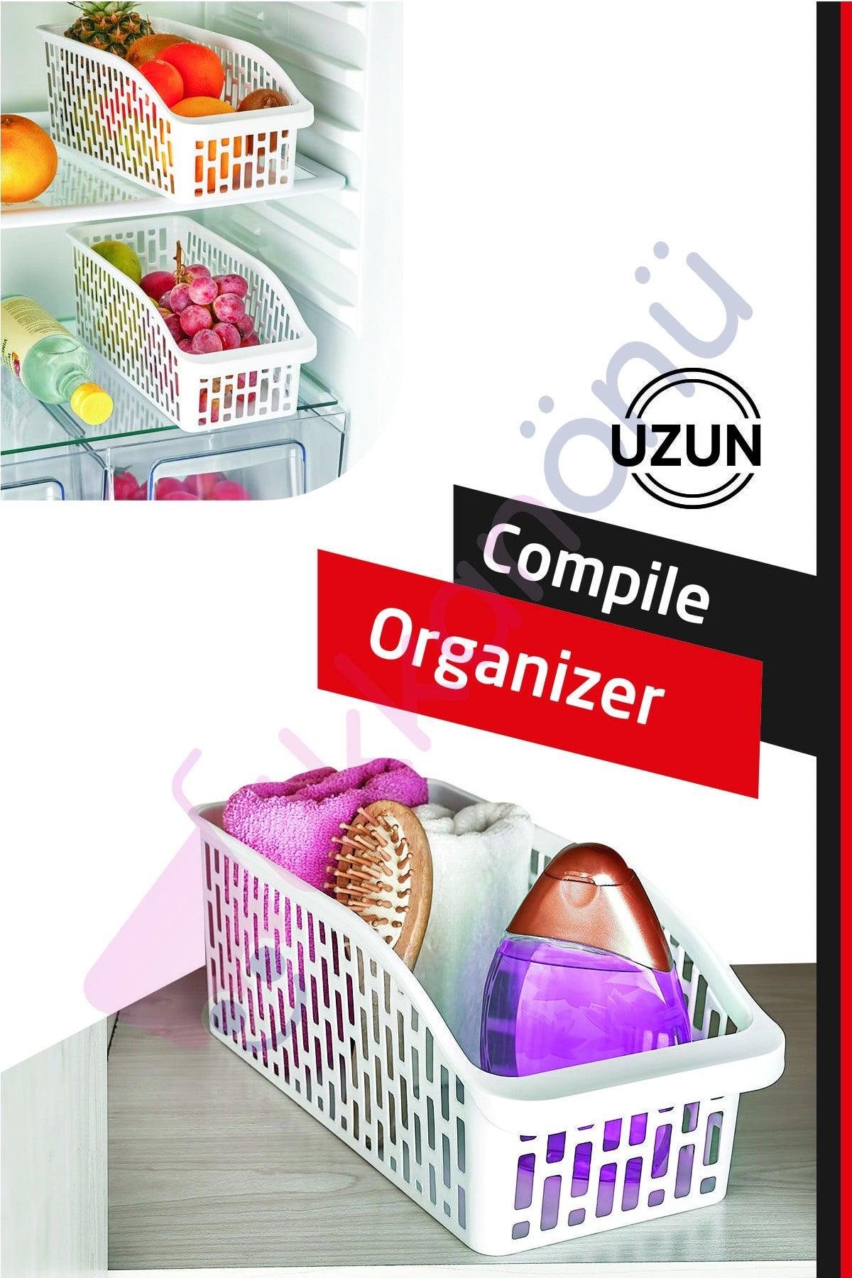 Refrigerator Basket Cabinet Organizer Basket Organizer Refrigerator Basket Long - Swordslife