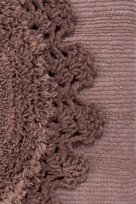 Regnum Cotton Cocoa Set of 2 Bathroom Rug Washable - Swordslife