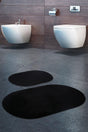 Rixos Black 2 Pcs Bathroom Carpet Mat Set Non-Slip Toilet Seat Set - Swordslife