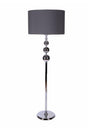 Roller 3 Sphere Chrome Floor Lamp Anthracite - Swordslife