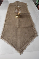 Runner Ruched Jute Fabric Single Runner - Swordslife