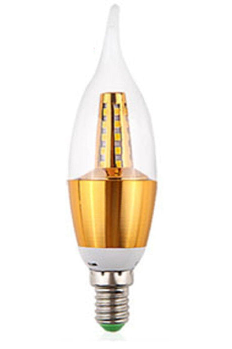 Rustic Led Amber Yellow Candle Bulb 4watt / 10