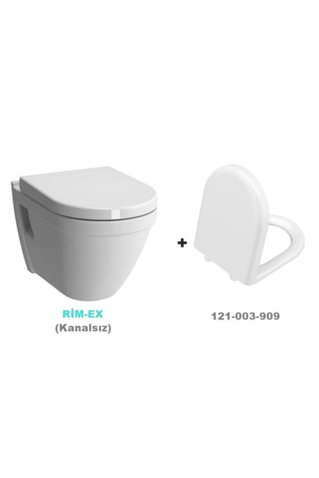 S50 Rimex Ductless Wall-Hung WC Pan Soft