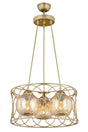 Saffron Triple Chandelier- Antique - Swordslife