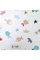 Sailor Muslin Baby Blanket - Swordslife
