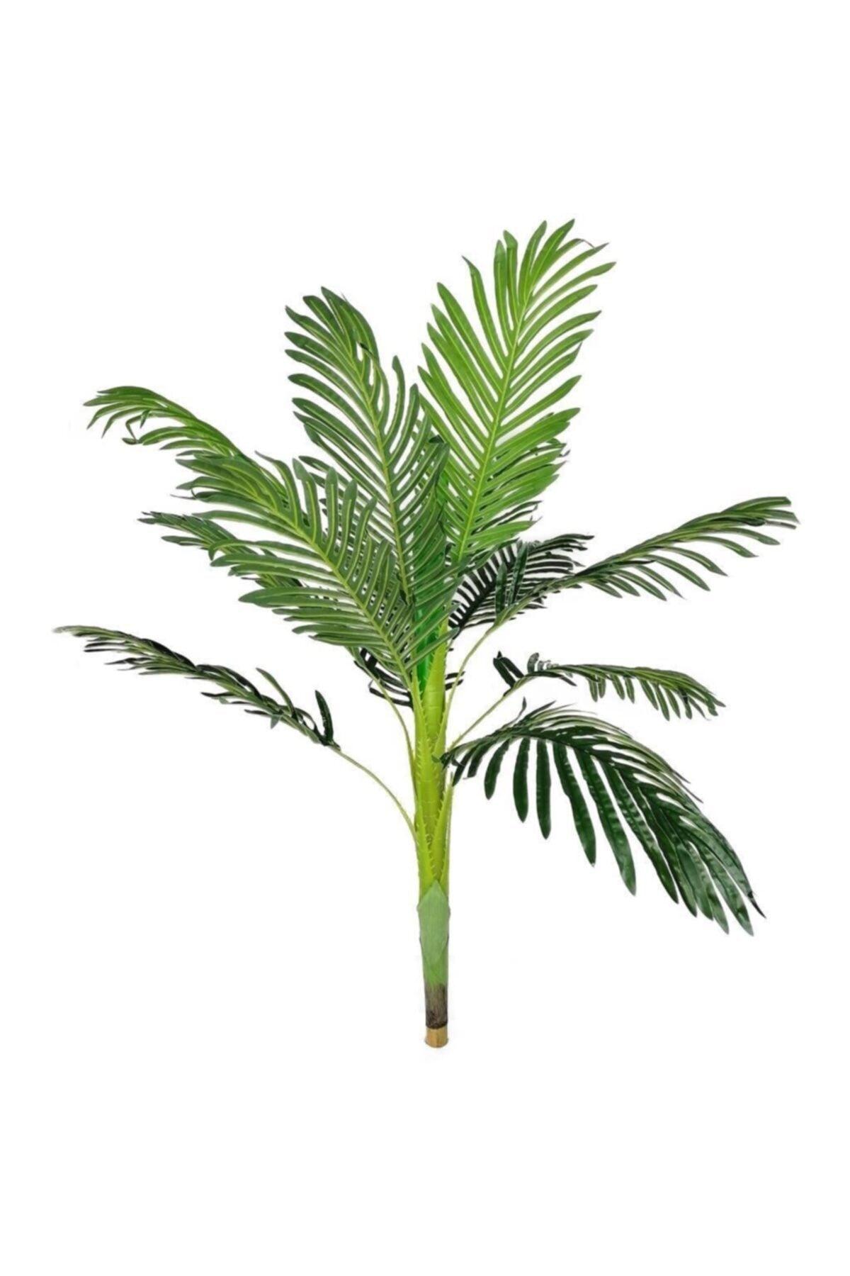 Indoor Flower Artificial Plant Artificial Flower Branch Areca Palm 12 Leaf 90 cm - Swordslife