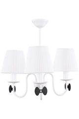 Samara 3-Piece Chandelier With White Hat 200 001 0439 03-1 - Swordslife