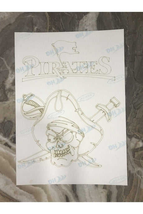 Sand Painting Set Pirate Figure